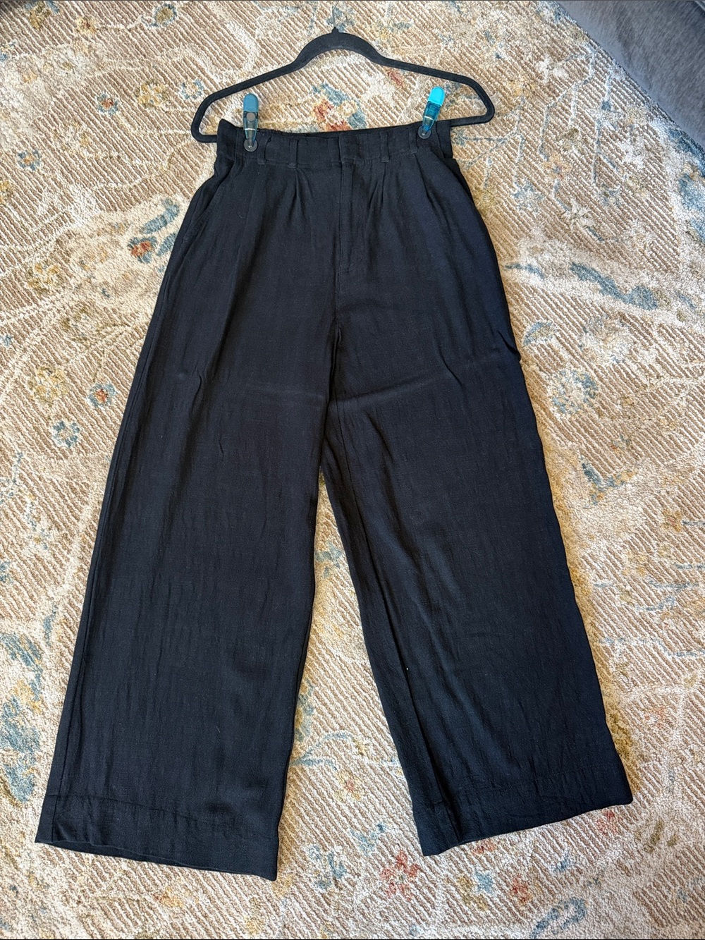 Z Supply Black Wide-Leg Trousers